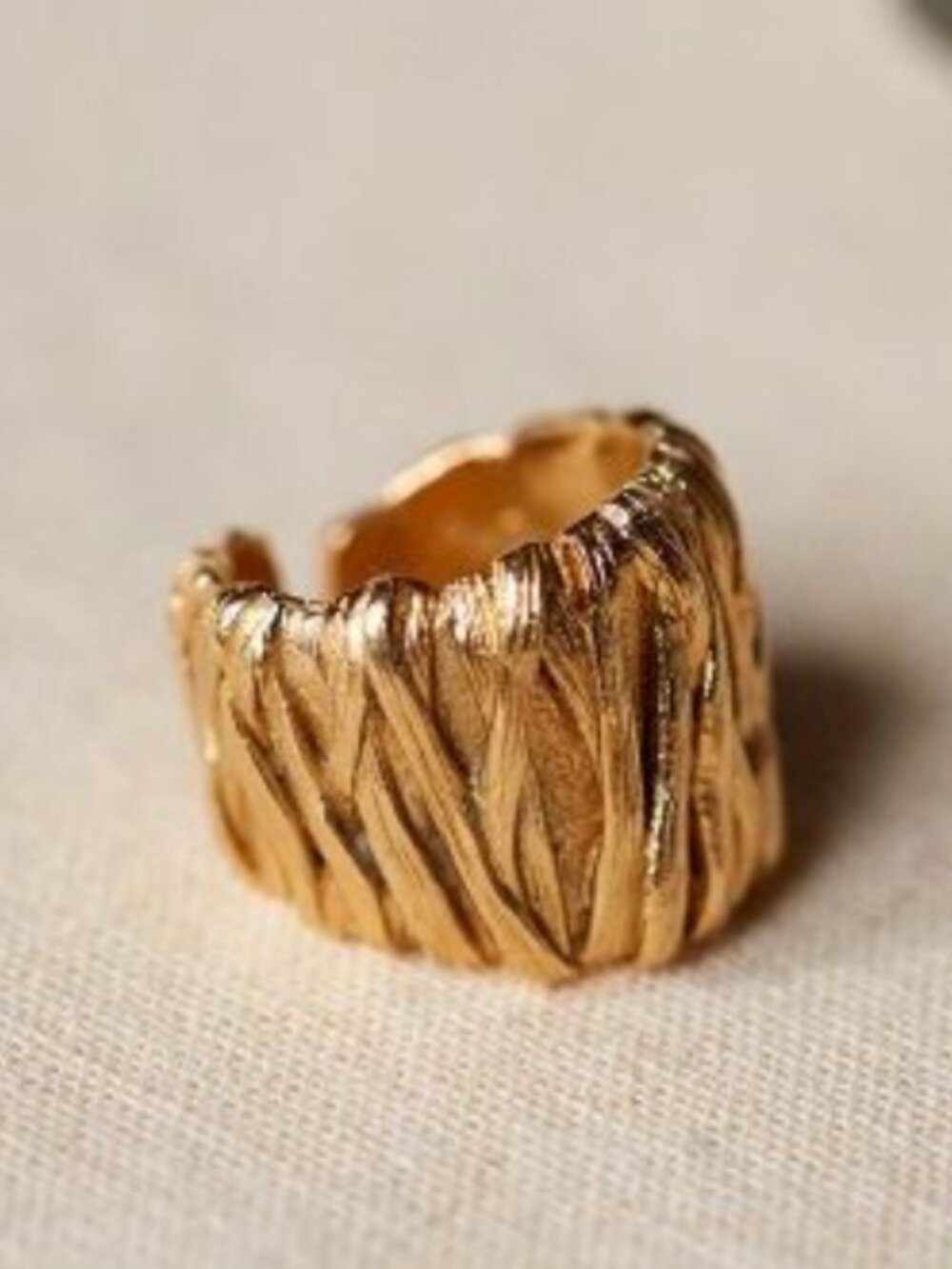 SEZANE Joe Ring - Gold